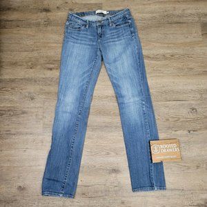 Abercrombie & Fitch Jeans Erin Stretch Blue Light Wash Denim Bootcut Womens 0